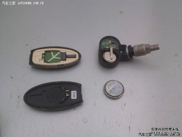 內置胎壓監測換電池